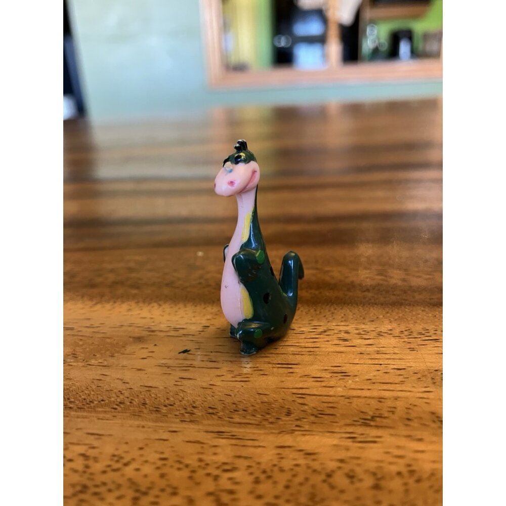 Flintstones Dino Figure by Marx Tinykins 1960s Cereal Toy RARE